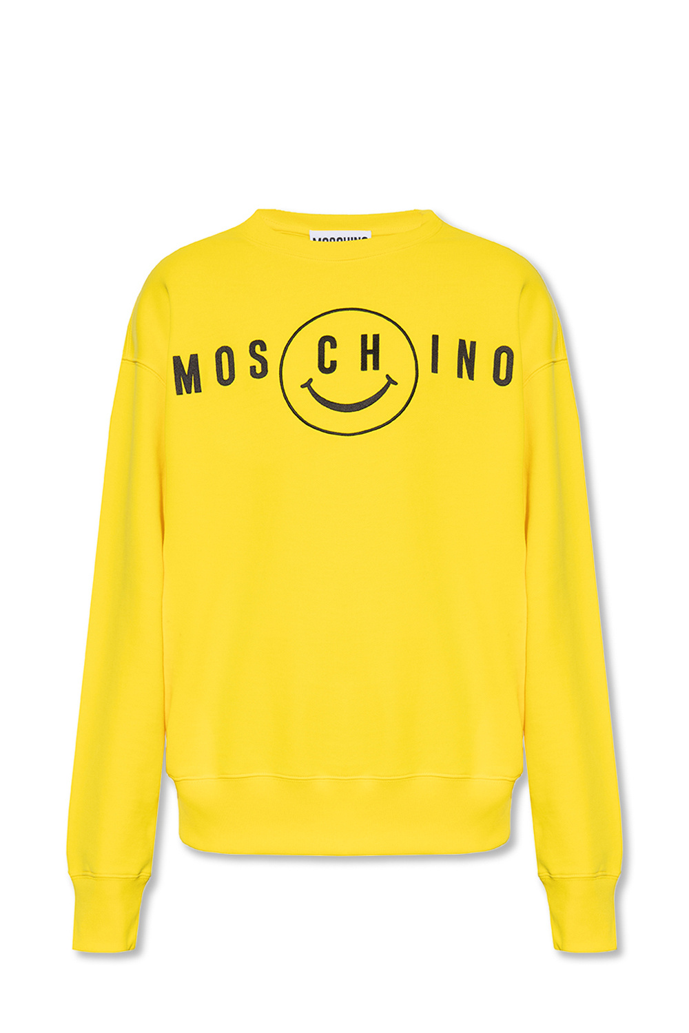 Moschino best sale yellow hoodie